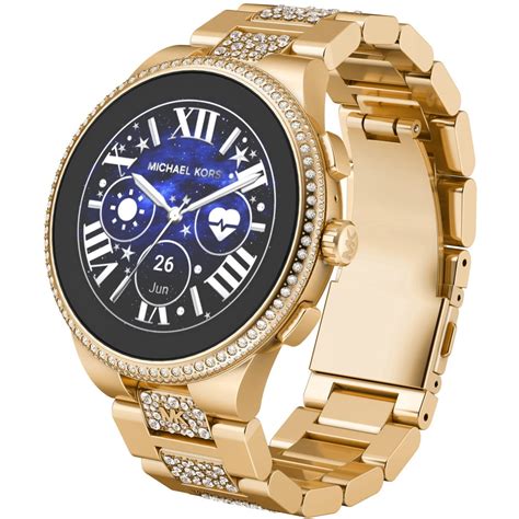 michael kors damensmarthwatch preiswert|michael kors smartwatch armband.